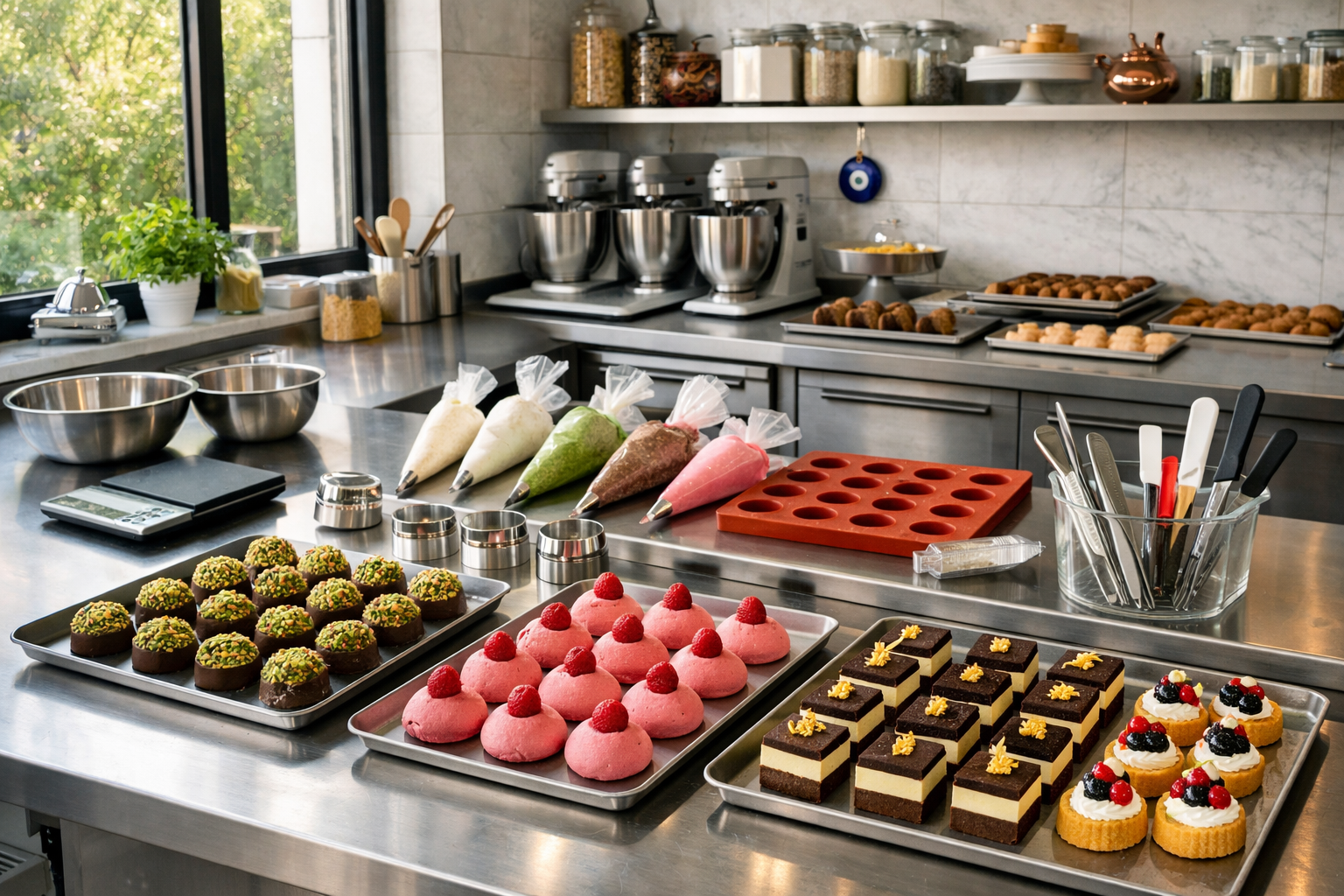 Pastane Atelier calisma ortami