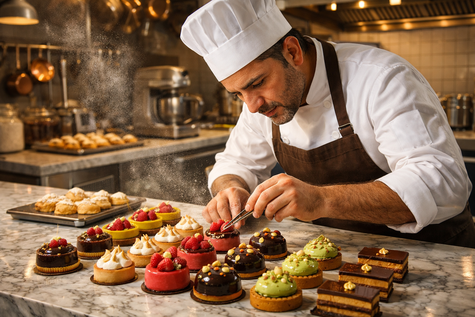 Tatli siparis hazirlama sureci