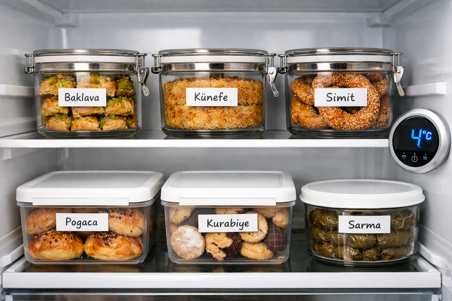 Tatli saklama kosullari ve ambalaj